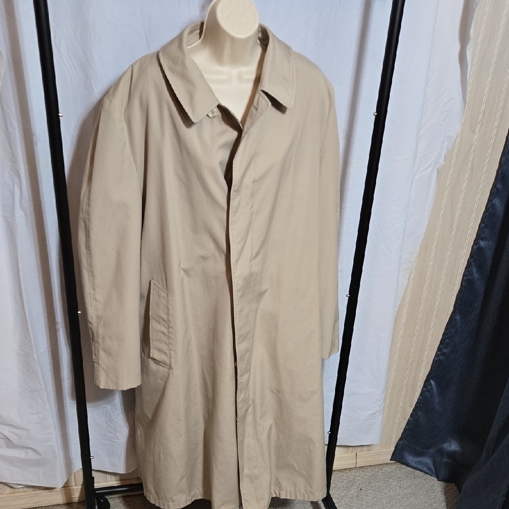 Vintage Towne From London Fog Trench Coat - Size 48Reg
